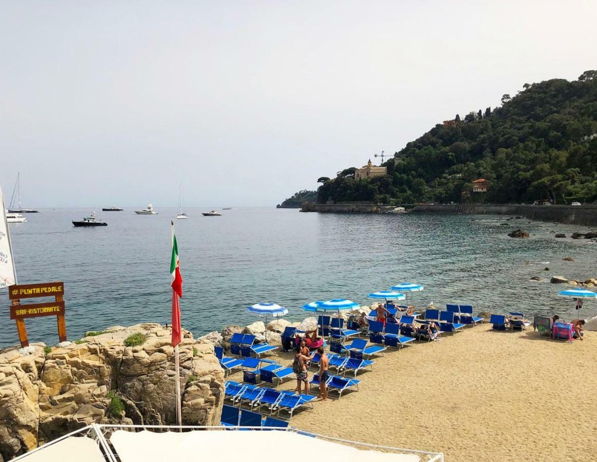 Portofino Seaview Apartment, 50 Meters From The Beach, Free Parking, Air Conditioning Paraggi Exterior foto